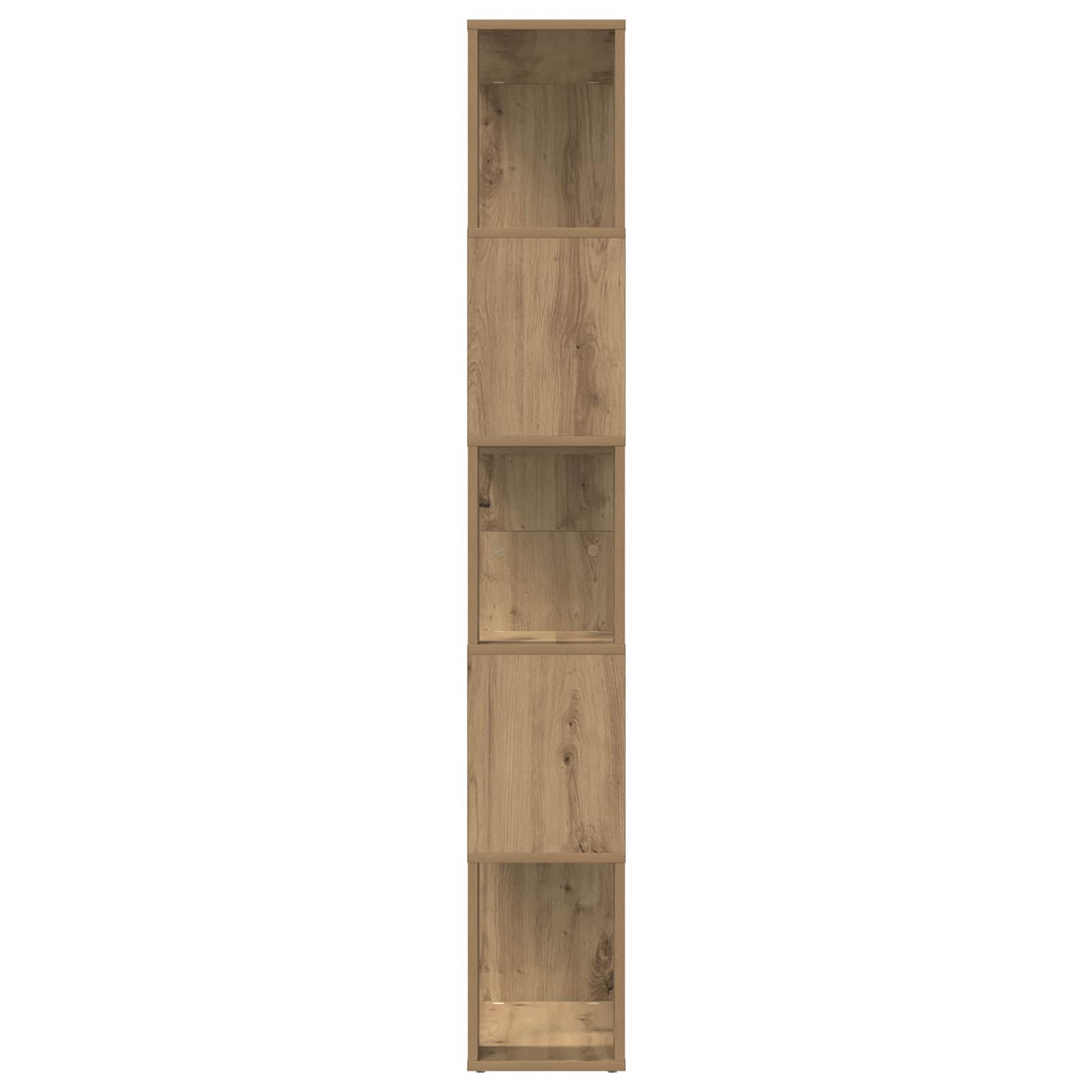 Bogskab Artisan Egetræ 80 x 24 x 159 cm Konstrueret træ