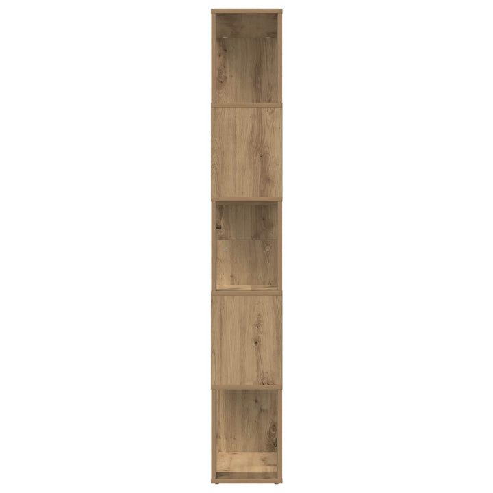 Bogskab Artisan Egetræ 80 x 24 x 159 cm Konstrueret træ