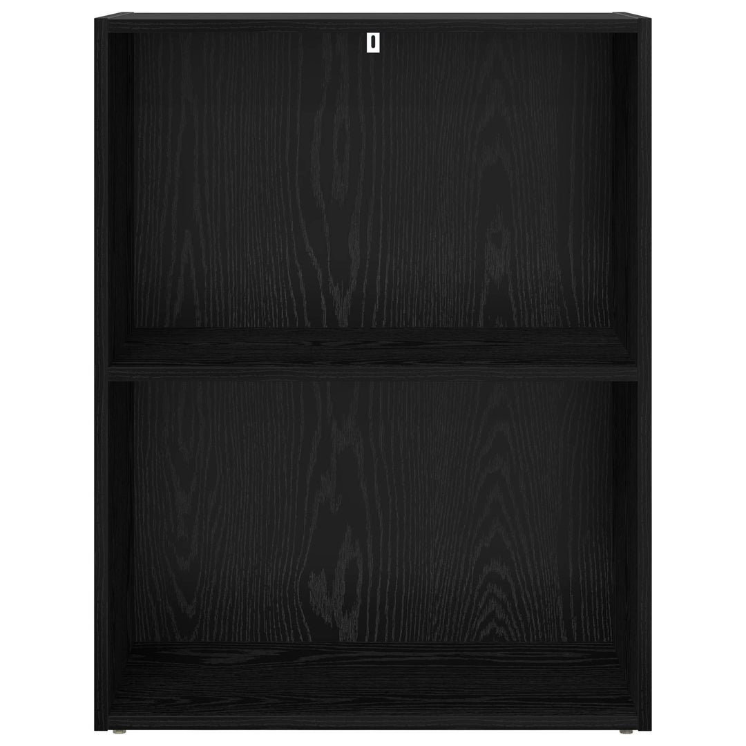 Bogreol Sort eg 60 x 30 x 76.5 cm Konstrueret træ
