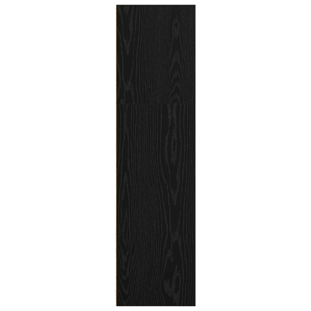 Bogreol Sort eg 60 x 30 x 114 cm Konstrueret træ