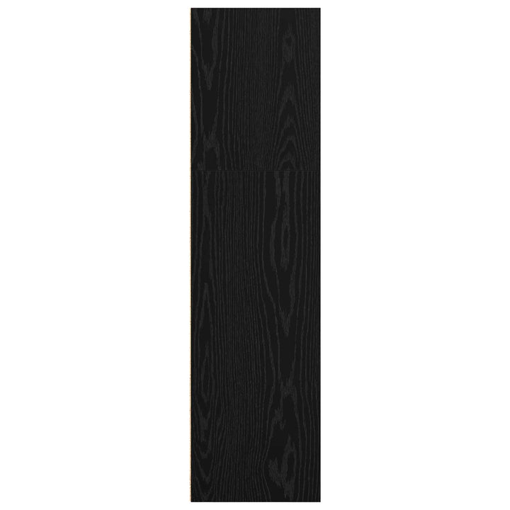 Bogreol Sort eg 60 x 30 x 114 cm Konstrueret træ