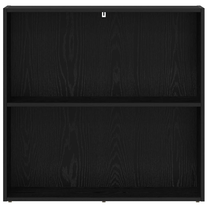 Bogreol Sort eg 80 x 30 x 76,5 cm Konstrueret træ