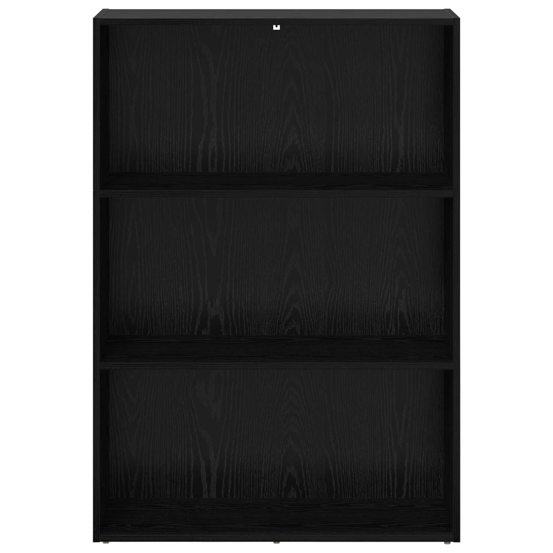 Bogreol Sort eg 80 x 30 x 114 cm Konstrueret træ