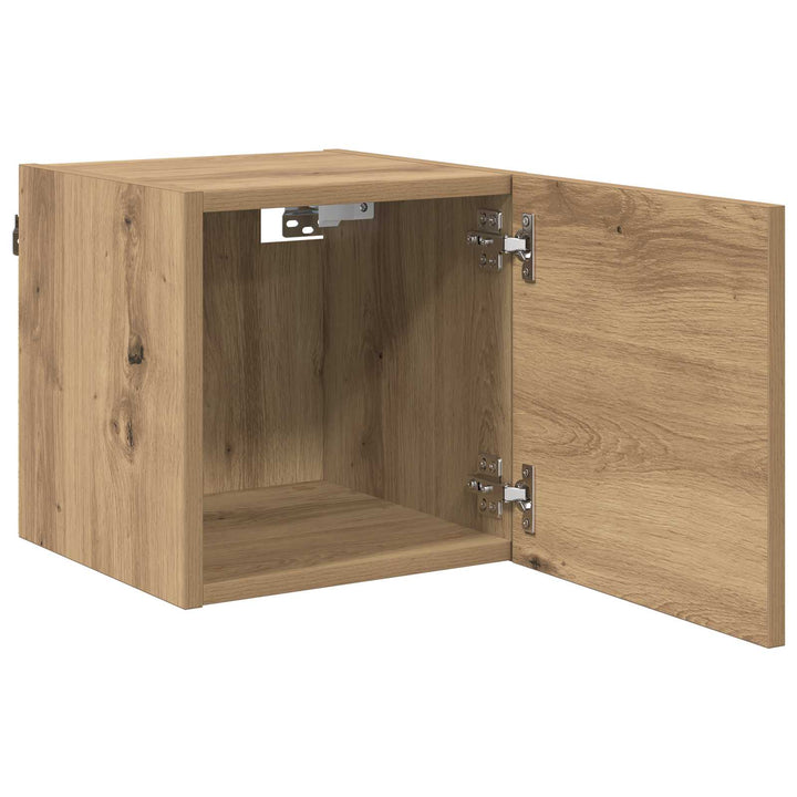 Vægmonteret TV Skab Vægmonteret Artisan-eg 30,5 x 30 x 30 cm