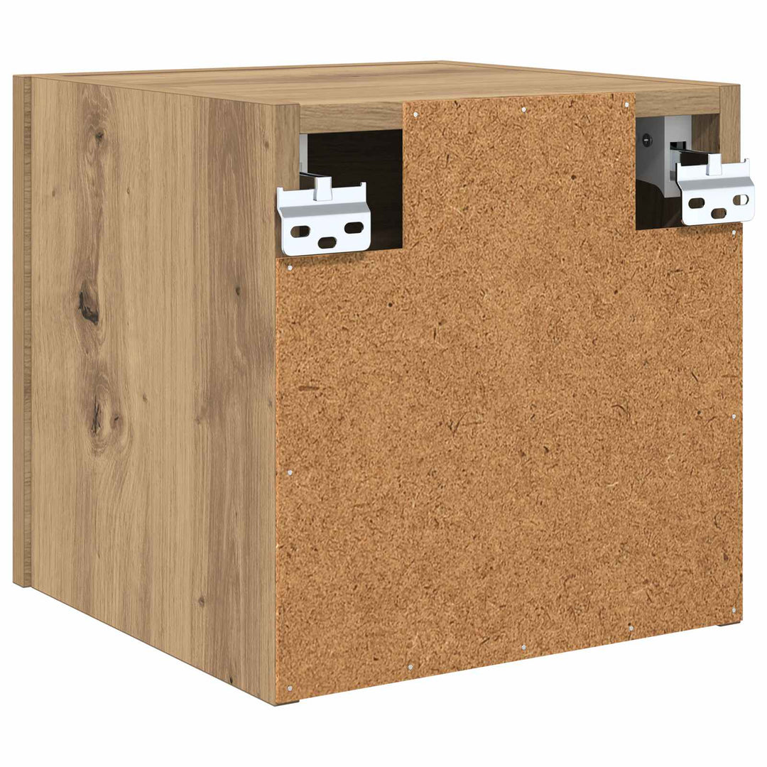 Vægmonteret TV Skab Vægmonteret Artisan-eg 30,5 x 30 x 30 cm