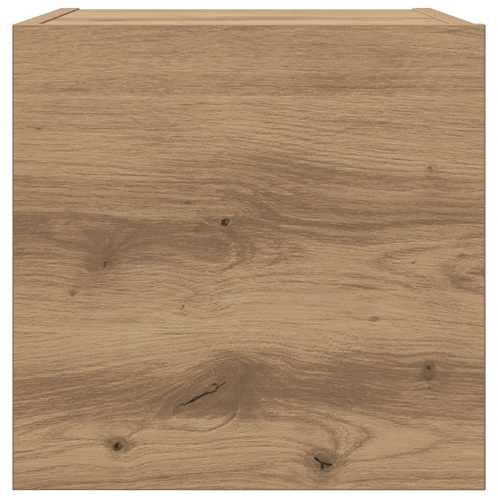Vægmonteret TV Skab Vægmonteret Artisan-eg 30,5 x 30 x 30 cm