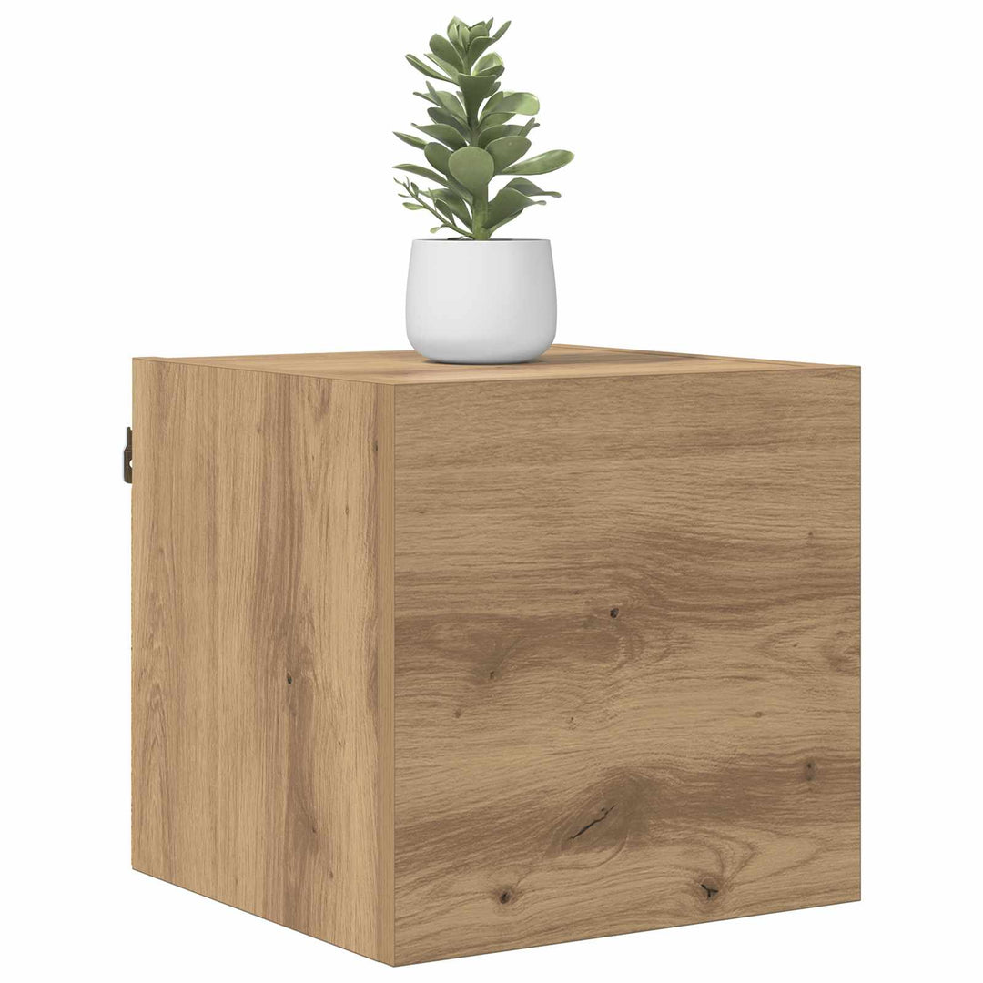 Vægmonteret TV Skab Vægmonteret Artisan-eg 30,5 x 30 x 30 cm
