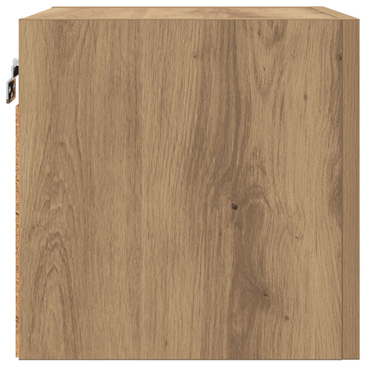 Vægmonteret TV Skab Vægmonteret Artisan-eg 30,5 x 30 x 30 cm