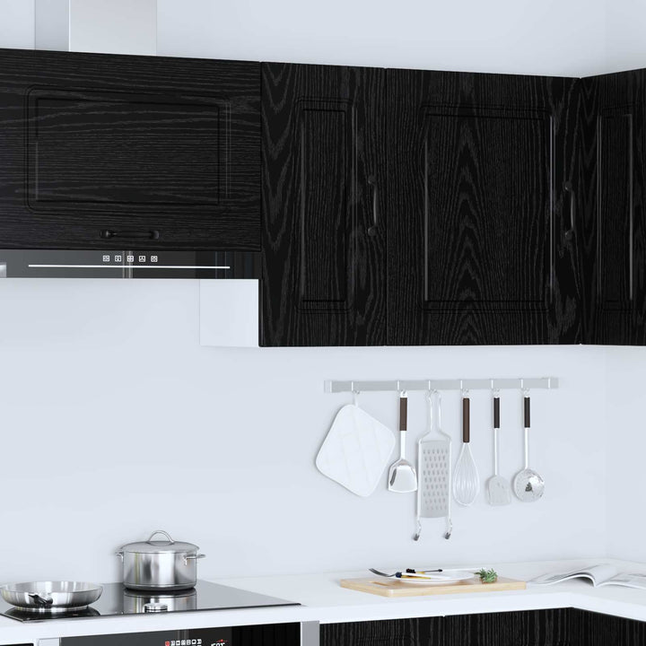 Panel til opvaskemaskine Kalmar Sort eg 30 x 31 x 60 cm