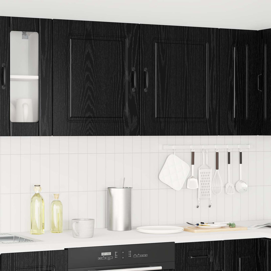 Panel til opvaskemaskine Kalmar Sort eg 50 x 31 x 60 cm