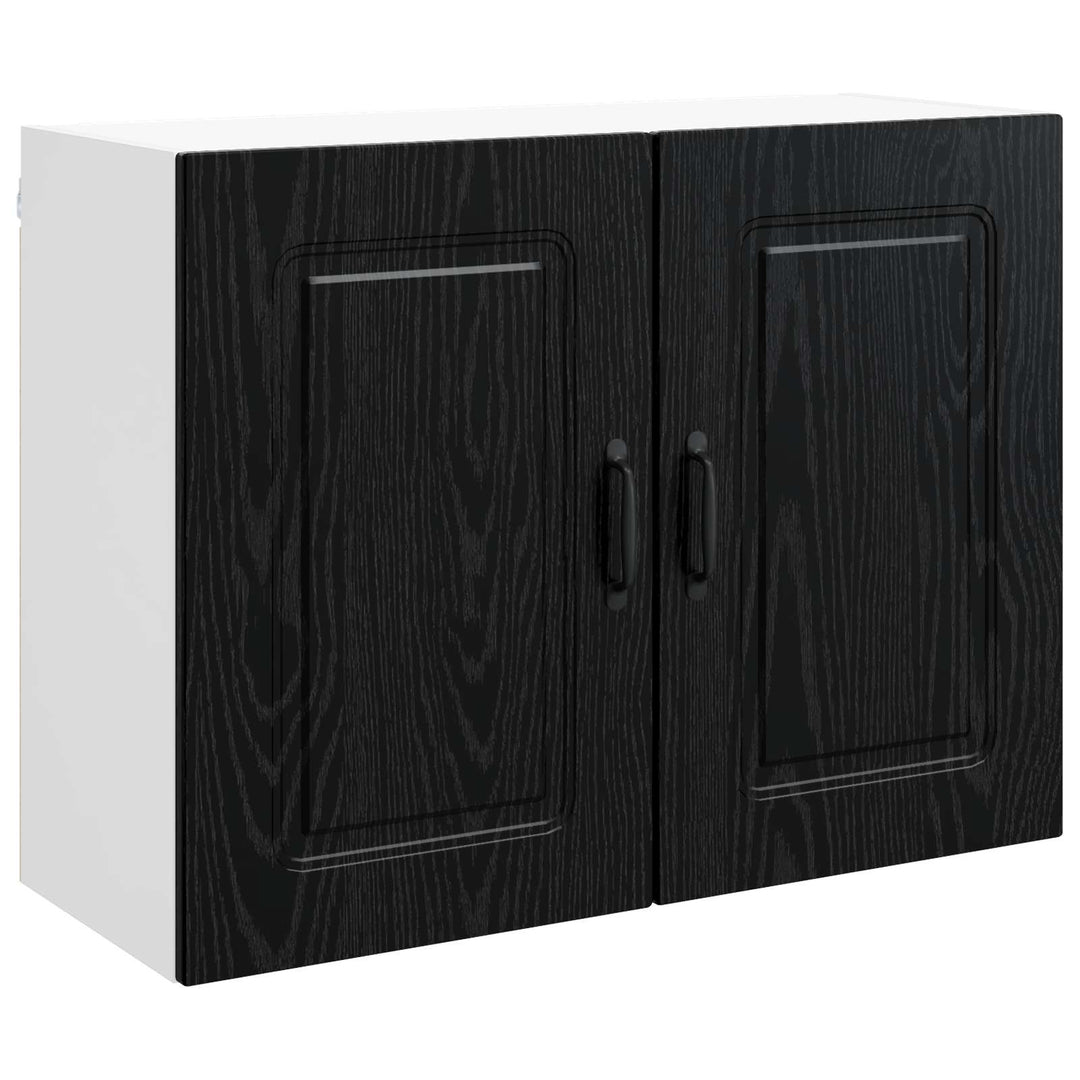 Panel til opvaskemaskine Kalmar Sort eg 80 x 31 x 60 cm