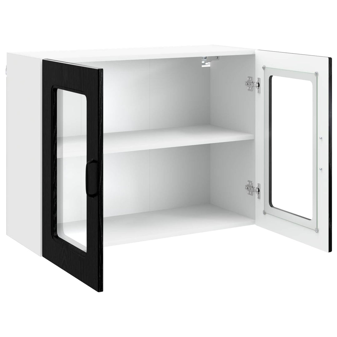Panel til opvaskemaskine Kalmar Sort eg 80 x 31 x 60 cm