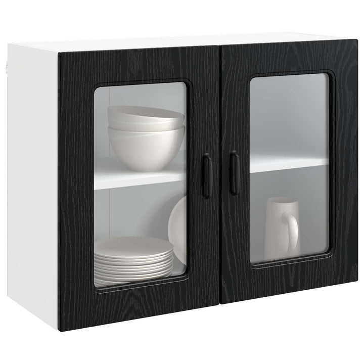 Panel til opvaskemaskine Kalmar Sort eg 80 x 31 x 60 cm