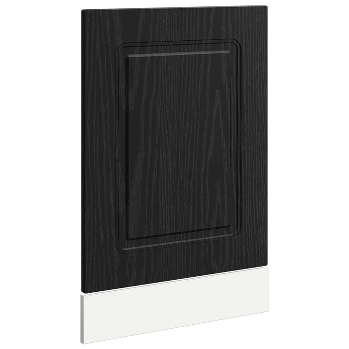 Panel til opvaskemaskine Kalmar Sort eg 45 x 1,5 x 57 cm