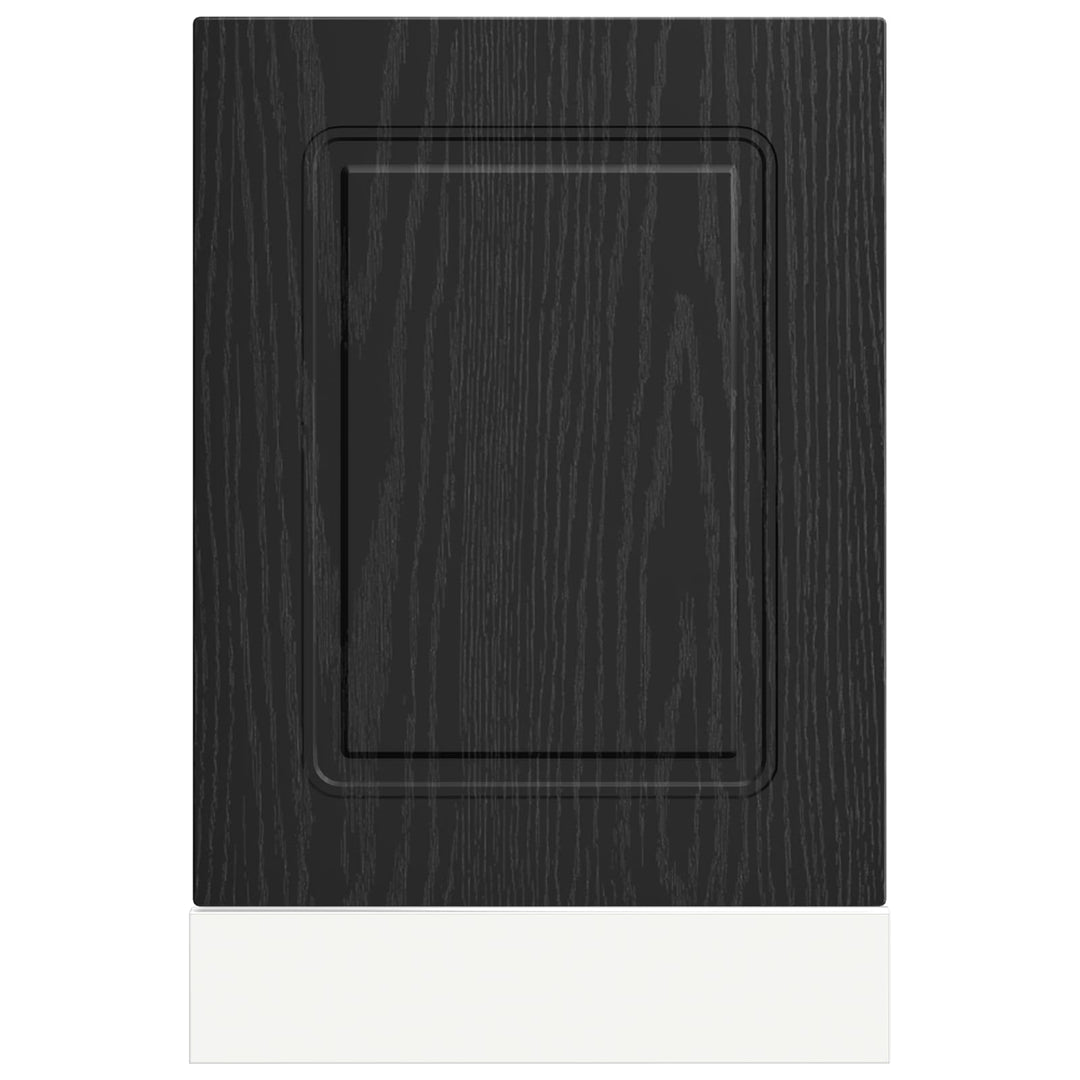 Panel til opvaskemaskine Kalmar Sort eg 45 x 1,5 x 57 cm