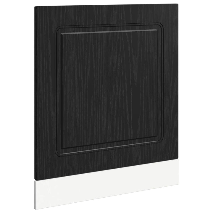 Panel til opvaskemaskine Kalmar Sort eg 60 x 1,5 x 57 cm
