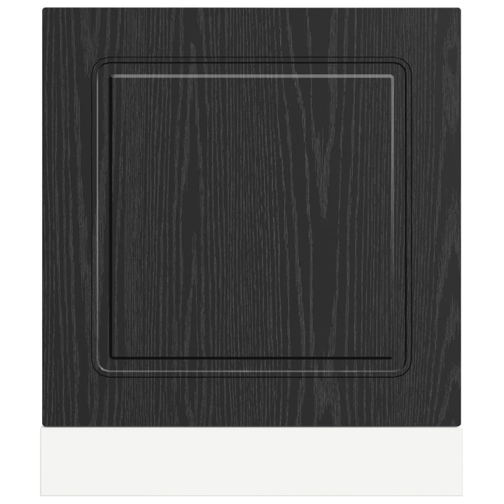 Panel til opvaskemaskine Kalmar Sort eg 60 x 1,5 x 57 cm