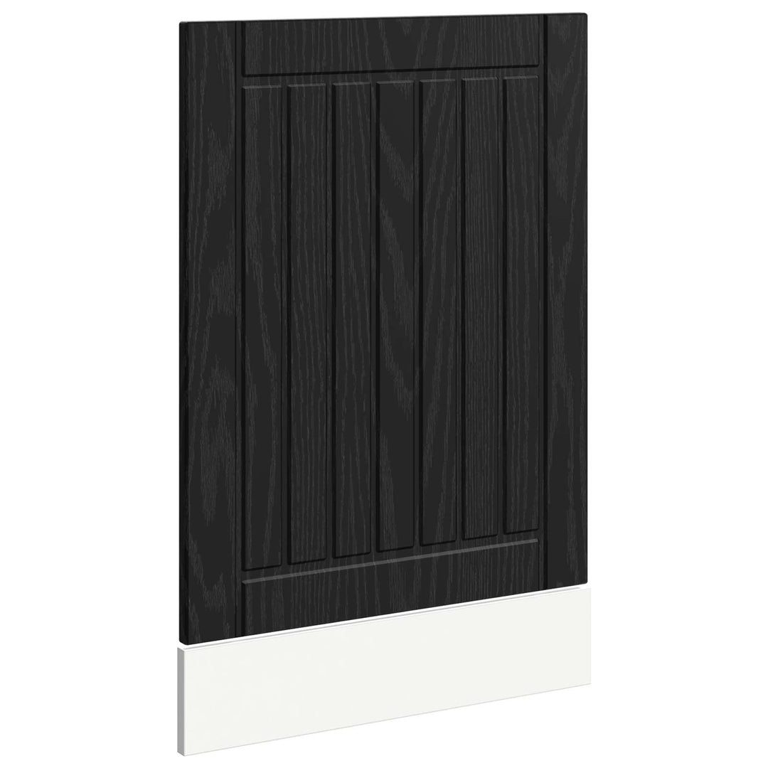 Panel til opvaskemaskine LUCCA Sort eg 45 x 1,5 x 57 cm