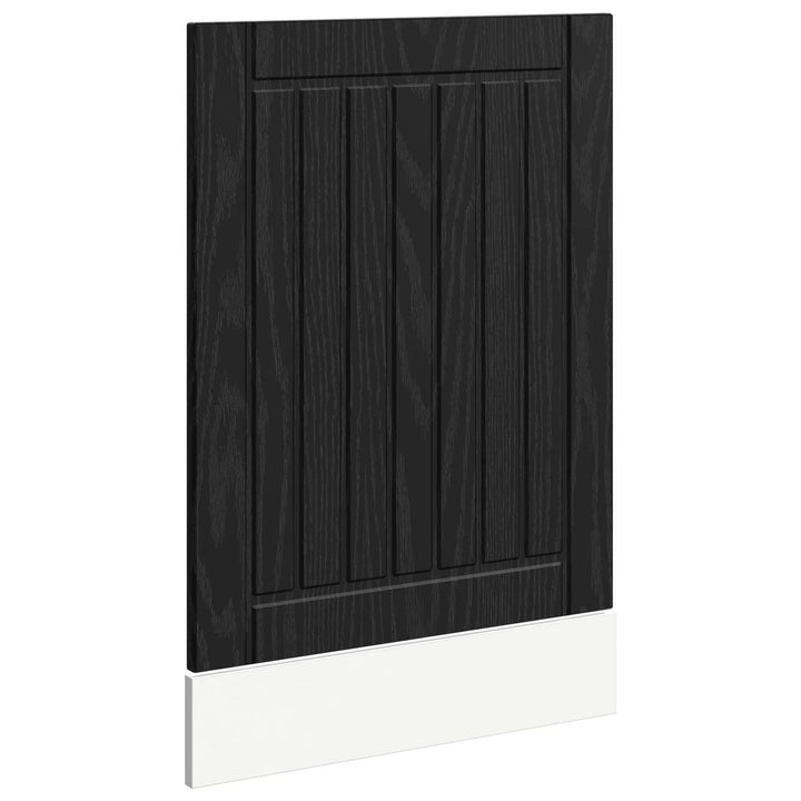 Panel til opvaskemaskine LUCCA Sort eg 45 x 1,5 x 57 cm