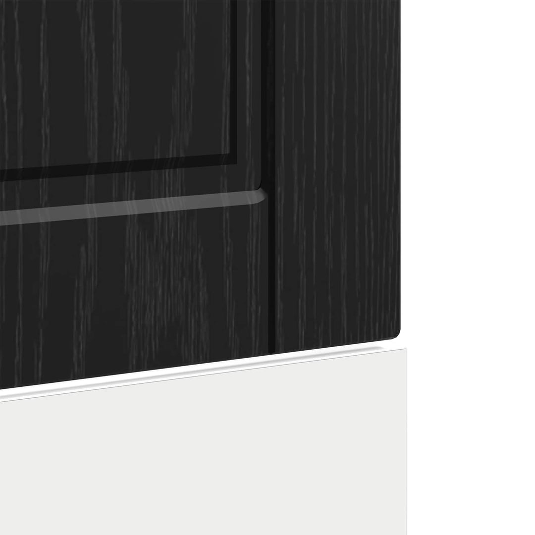 Panel til opvaskemaskine PORTO Sort eg 45 x 1,5 x 57 cm