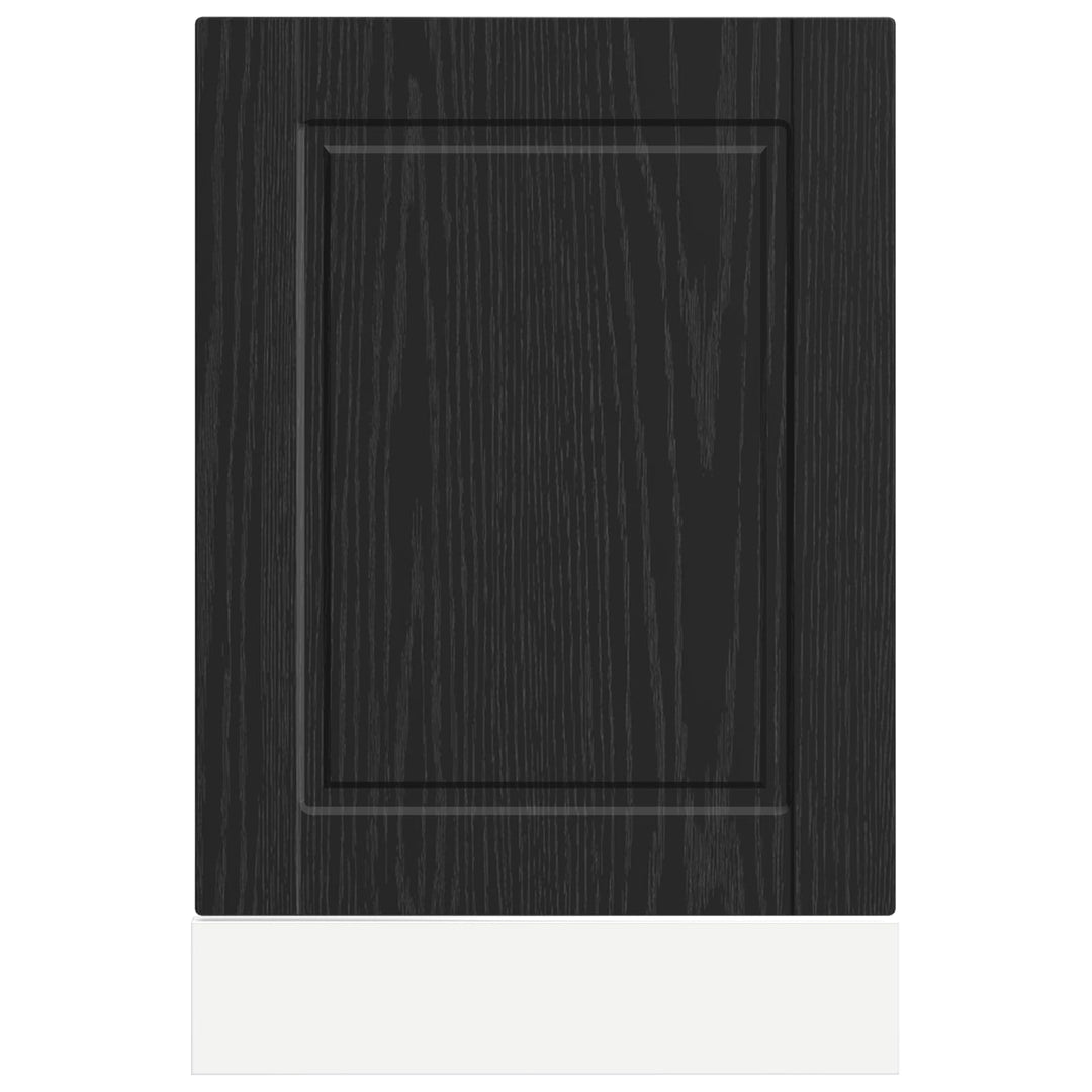 Panel til opvaskemaskine PORTO Sort eg 45 x 1,5 x 57 cm