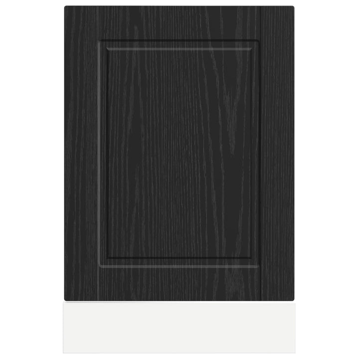 Panel til opvaskemaskine PORTO Sort eg 45 x 1,5 x 57 cm
