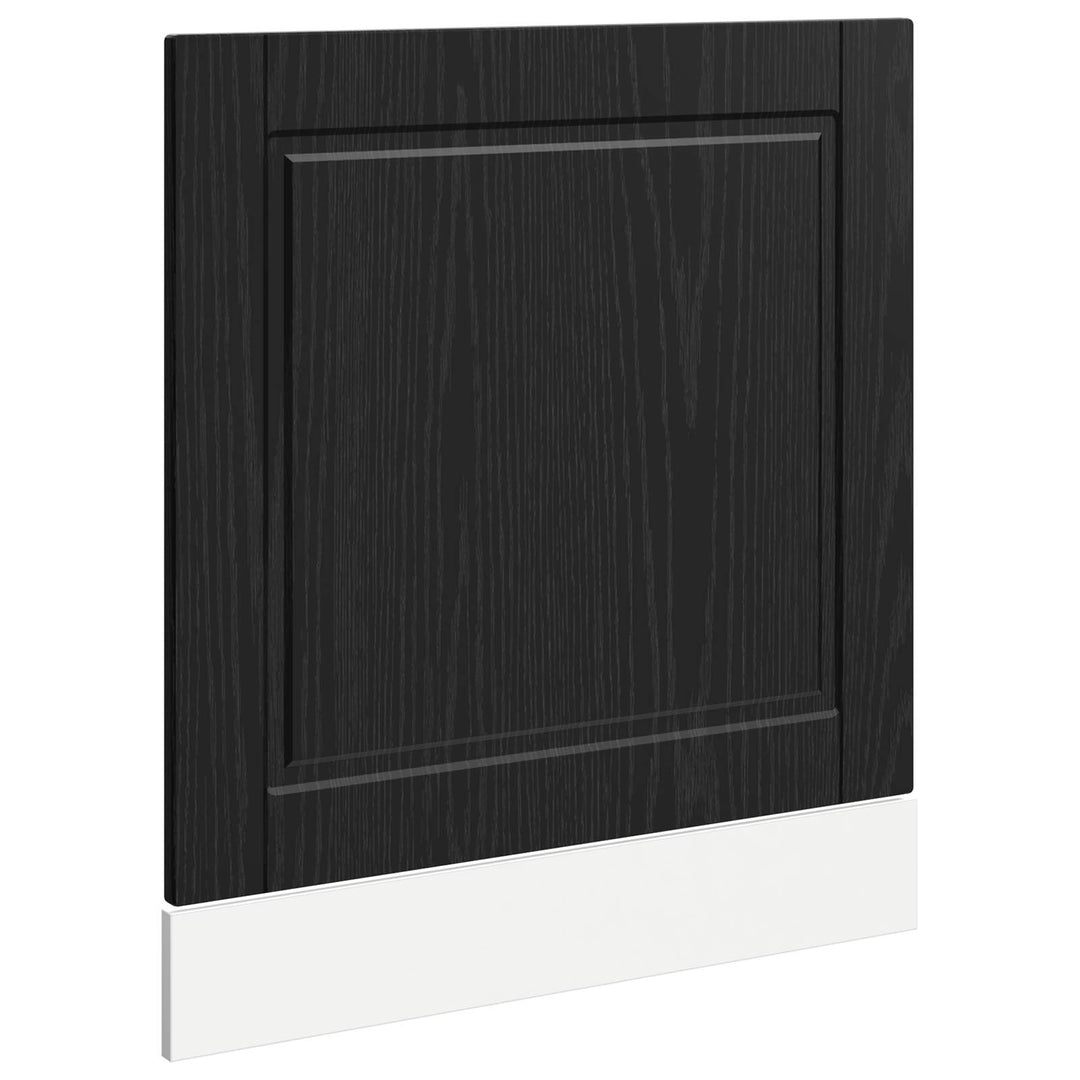 Panel til opvaskemaskine PORTO Sort eg 60 x 1,5 x 57 cm