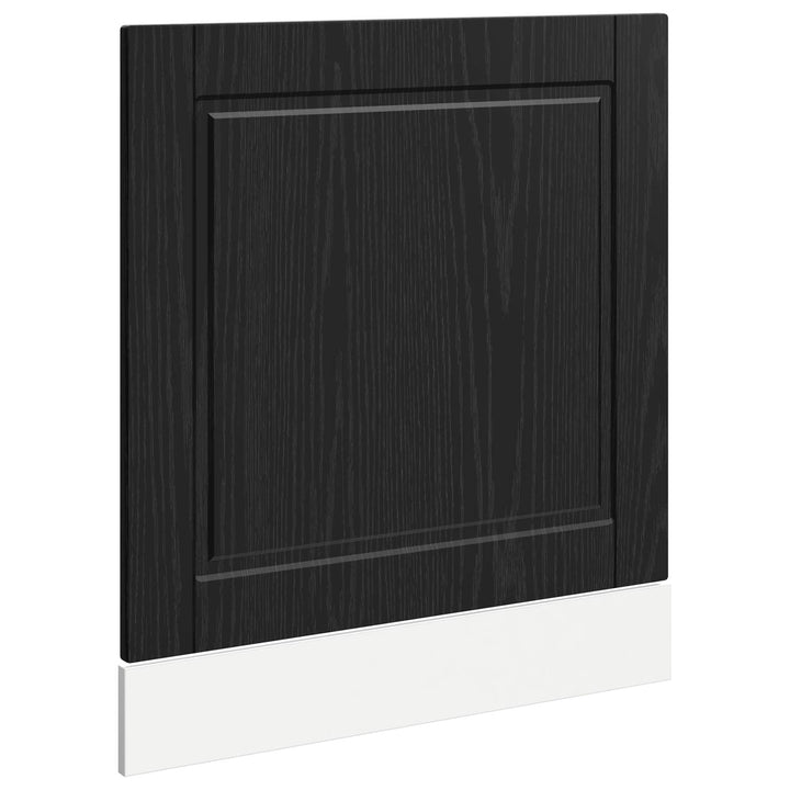 Panel til opvaskemaskine PORTO Sort eg 60 x 1,5 x 57 cm
