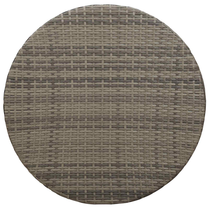 Udendørs kaffe bord Grå Ø 68 x 30 cm polyrattan