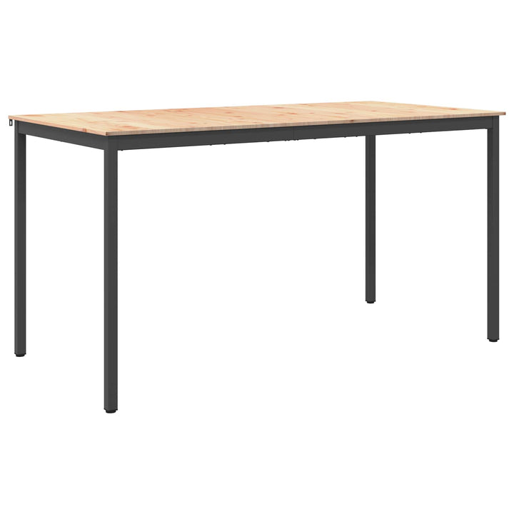Barbord Naturfarvet 200 x 100 x 105 cm Massiv fyrretræ