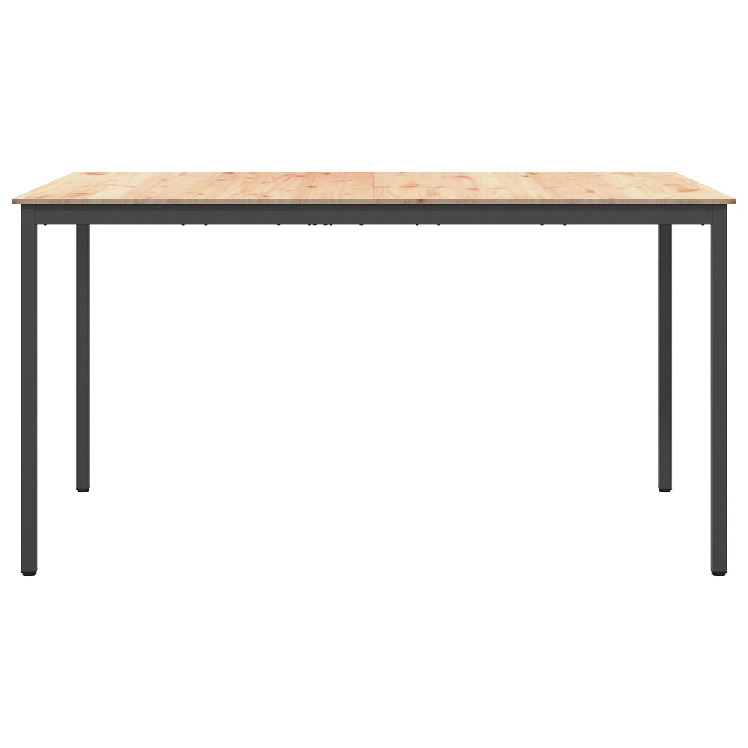 Barbord Naturfarvet 200 x 100 x 105 cm Massiv fyrretræ