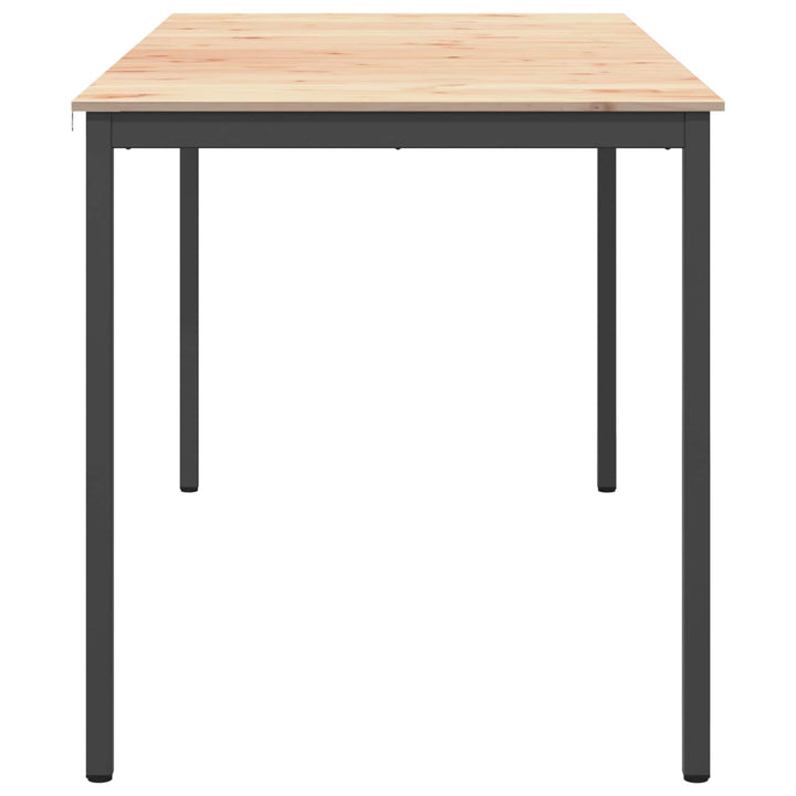 Barbord Naturfarvet 200 x 100 x 105 cm Massiv fyrretræ