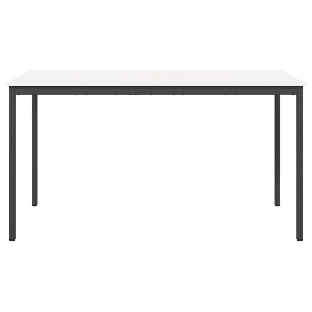 Barbord Hvid 200 x 100 x 105 cm Massiv fyrretræ
