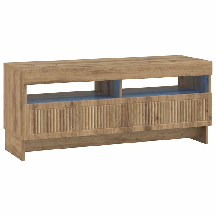 5-delt LED TV-skab Artisan-eg Konstrueret træ