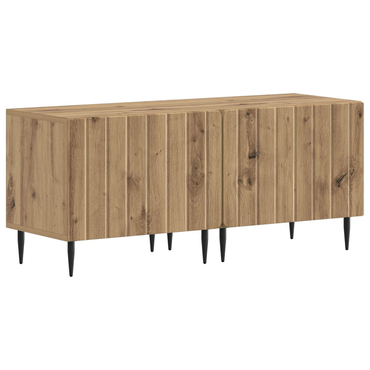 5-delt LED TV-skab Artisan-eg Konstrueret træ