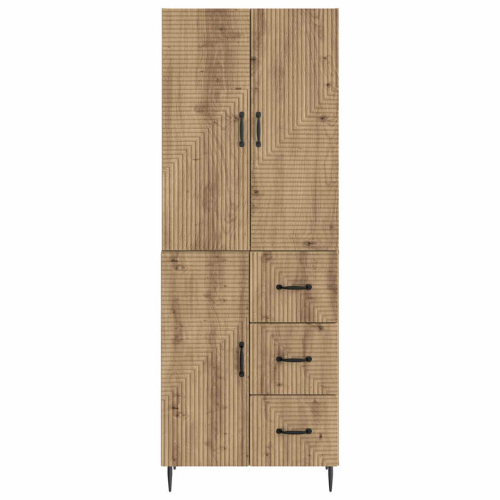 Skab Sæt 2 stk. Artisan-eg Konstrueret træ