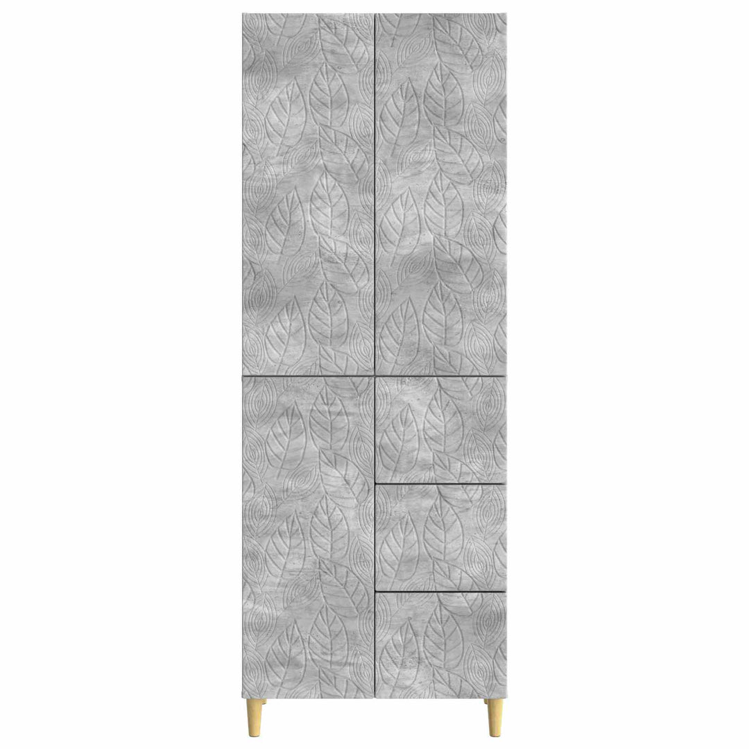2 pcs Betongrå