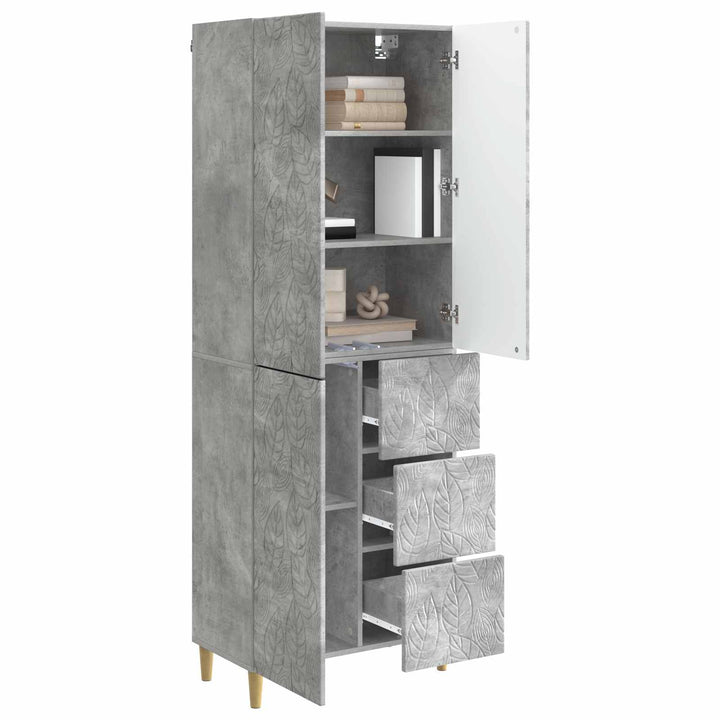 2 pcs Betongrå