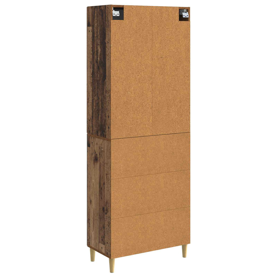 2 pcs Gammelt træ