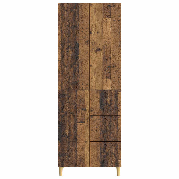 2 pcs Gammelt træ