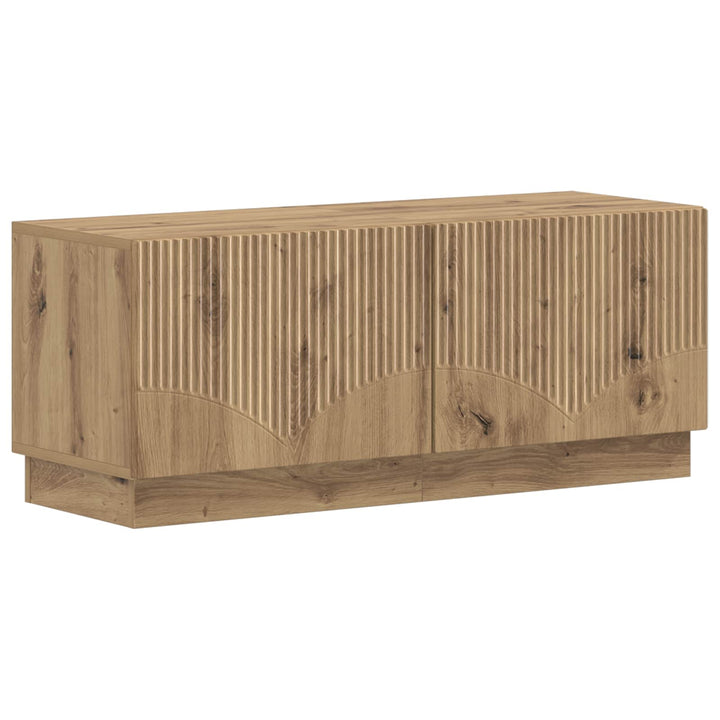 5-delt LED TV-skab Artisan-eg Konstrueret træ