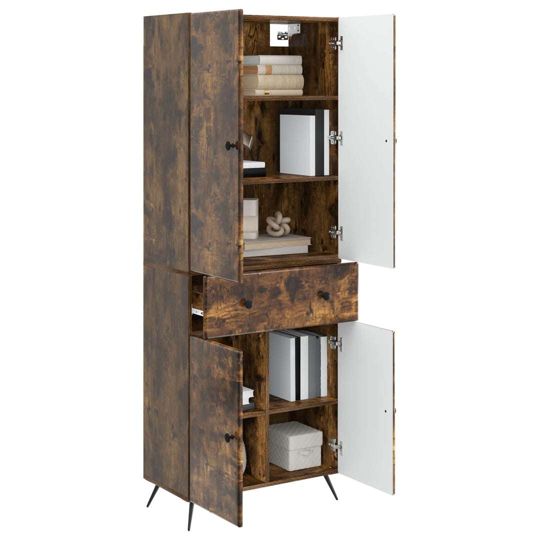 2 pcs Røget eg