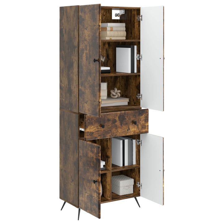 2 pcs Røget eg
