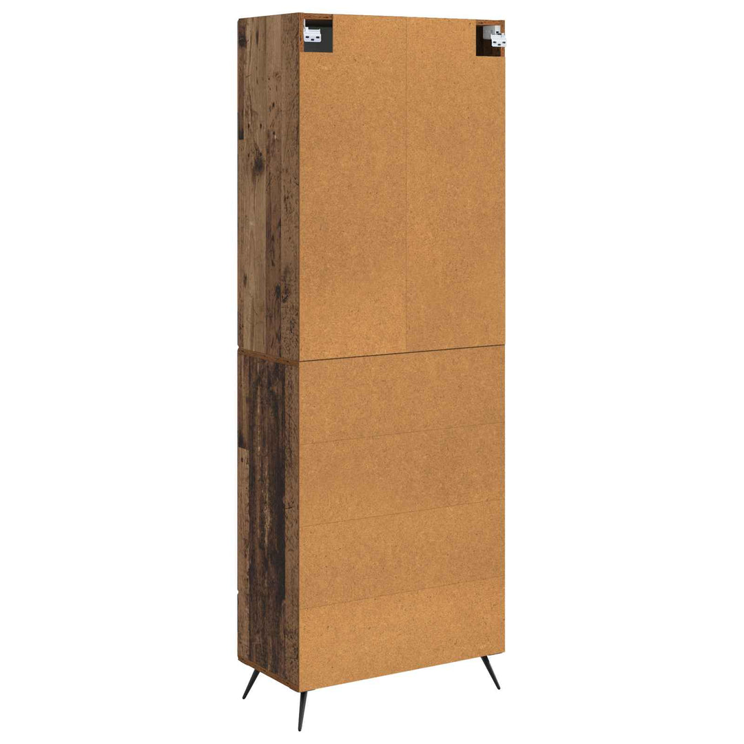 2 pcs Gammelt træ