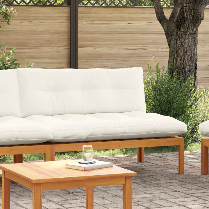 Have Mellem Sofa Naturlig og Creme Hvid Akacietræ