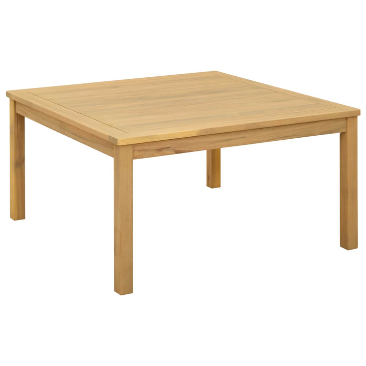 Sofabord Lys akacie 85 x 85 x 45 cm Massivt Akacietræ