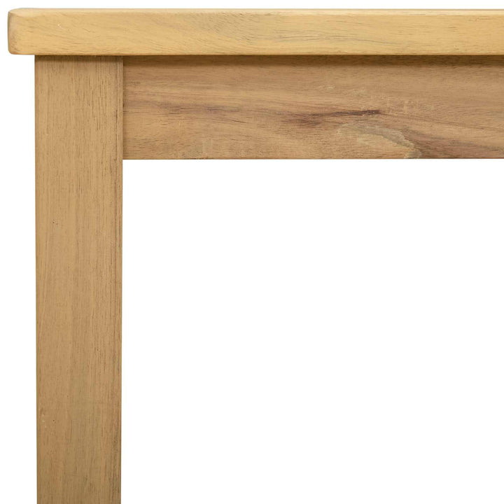 Sofabord Lys akacie 110 x 110 x 45 cm Massivt Akacietræ