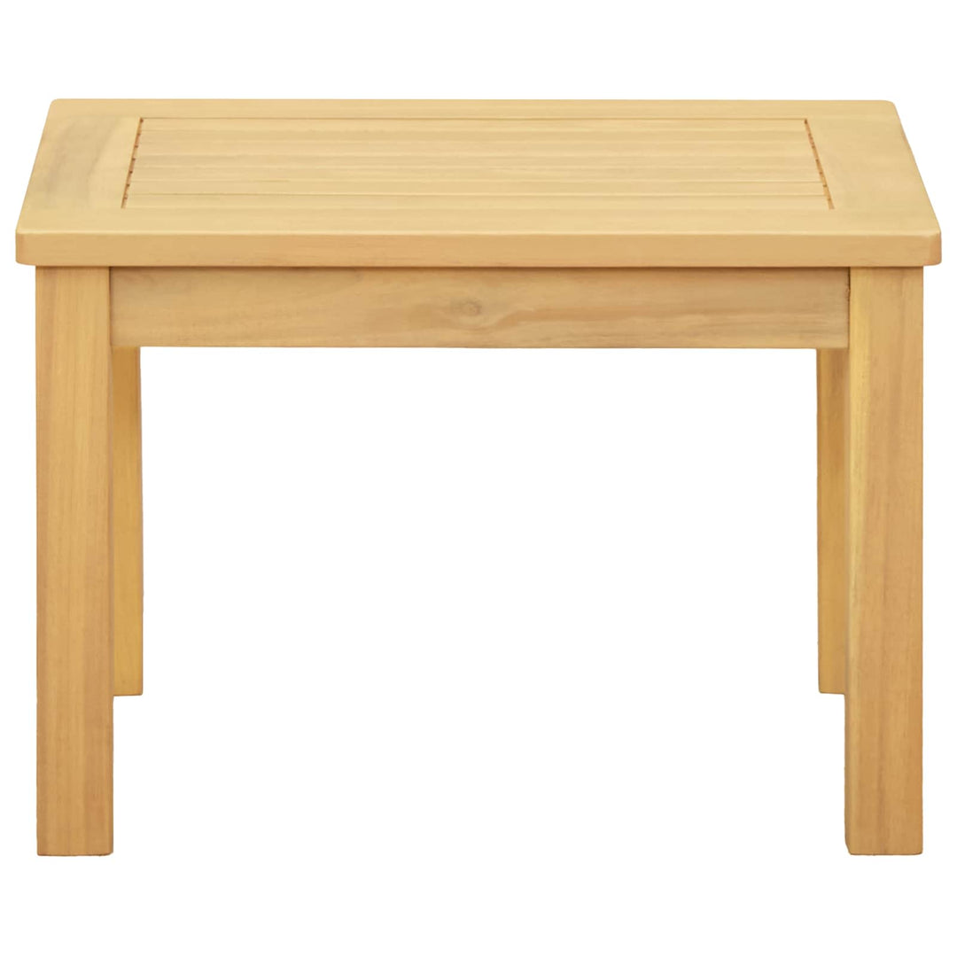 Sofabord Lys akacie 50 x 35 x 36 cm Massivt Akacietræ