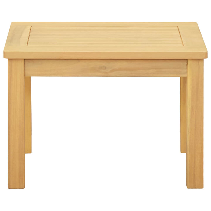 Sofabord Lys akacie 50 x 35 x 36 cm Massivt Akacietræ