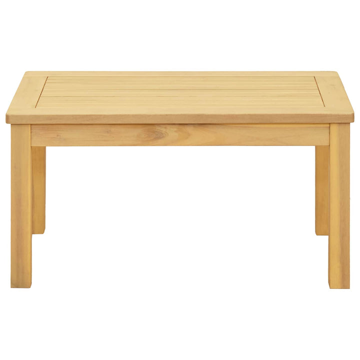 Sofabord Lys akacie 70 x 40 x 36 cm Massivt Akacietræ